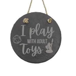 Adult Mini Toys Hanging Slate