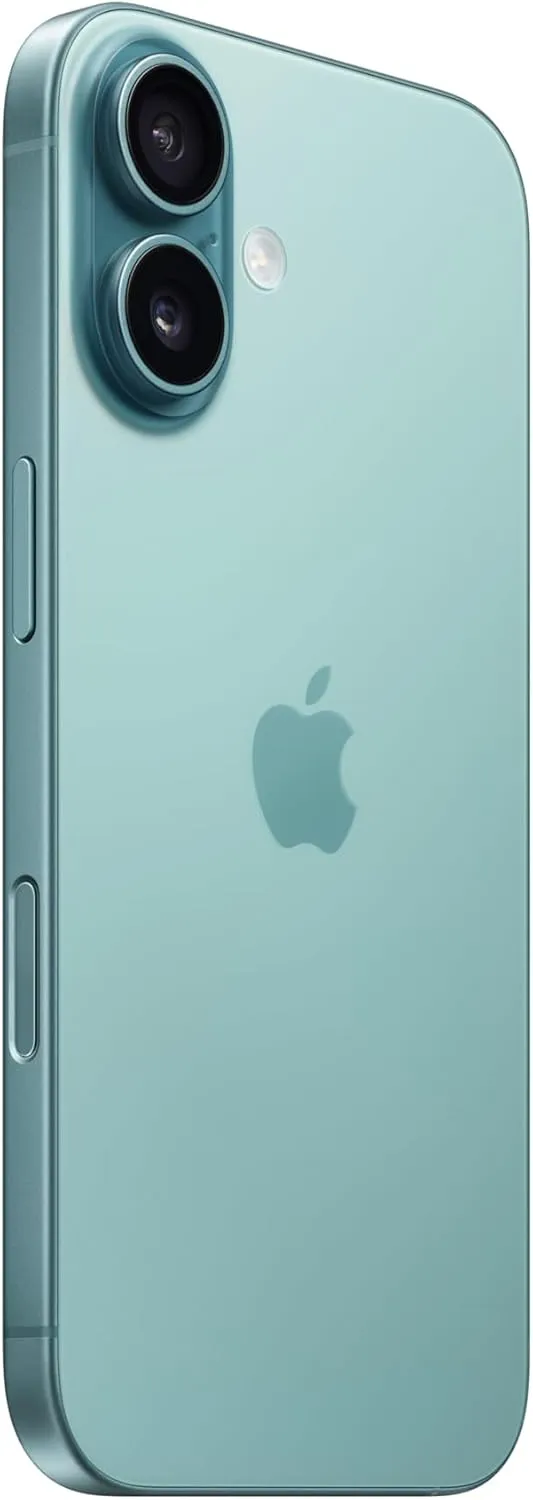 Apple iPhone 16 5G, 128GB, AI Mobile Phone - Teal, Unlocked