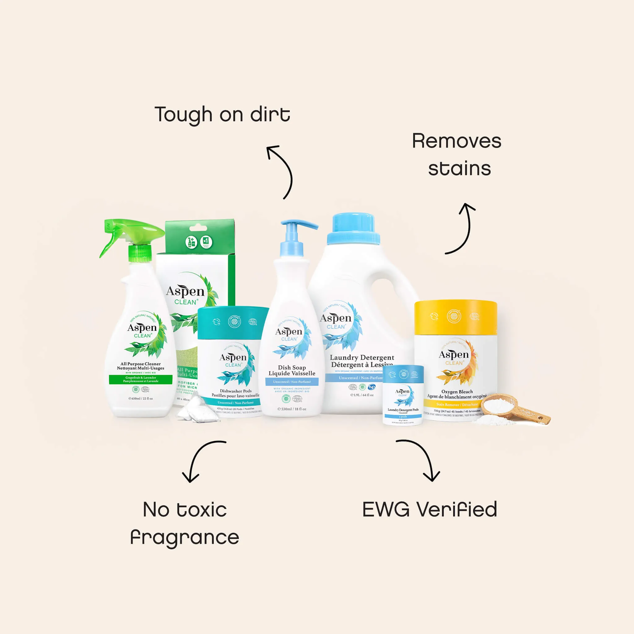 AspenClean Starter Cleaning Kit