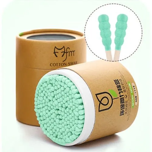 Bamboo Cotton Swabs for Kids (200 pieces)