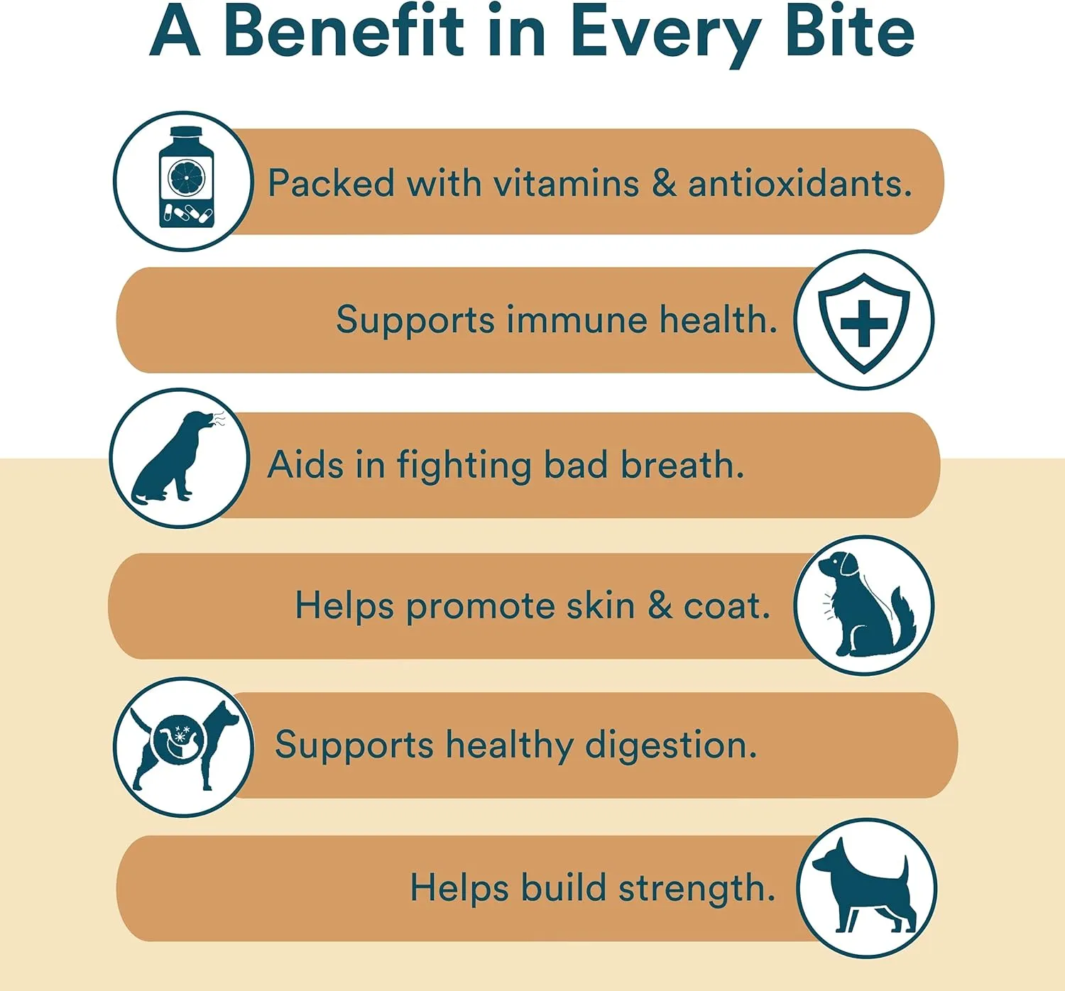 Benefit Biscuits, All Natural Dog Treats, Certified Vegan, Non GMO, Wheat Free, Healthy Dog Biscuits, Made in USA (Peanut Butter, Large Bag (1lb))