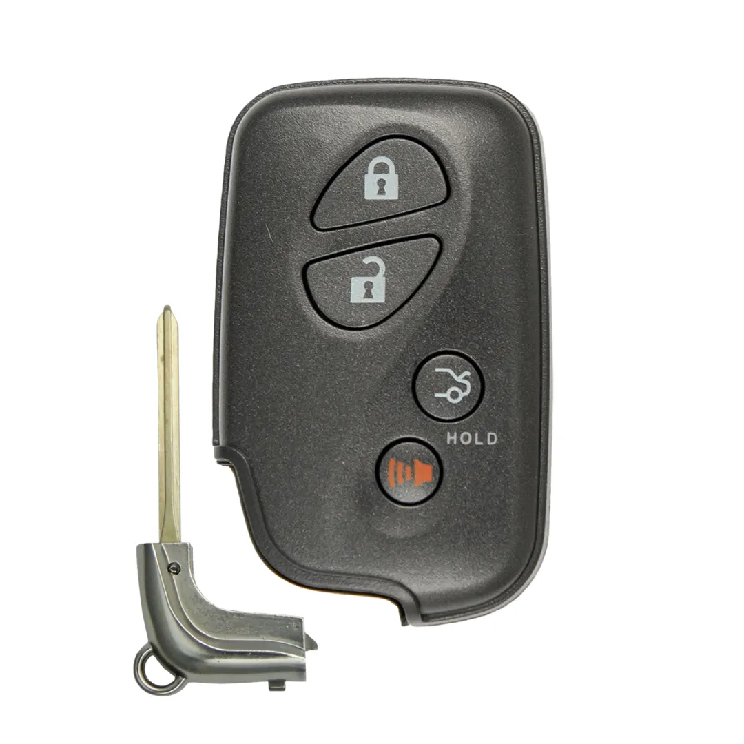 Brand New Aftermarket 4 Button Smart Key Fob with Trunk Release for Select Lexus Vehicles (HYQ14AAB-4B-T-0140)