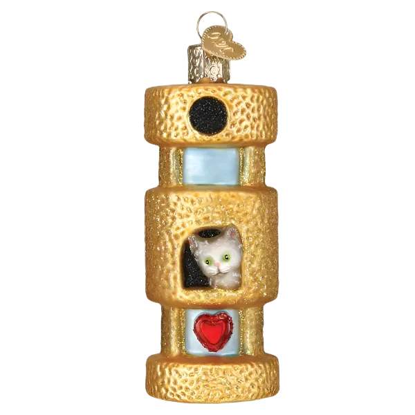 Cat Tower Ornament