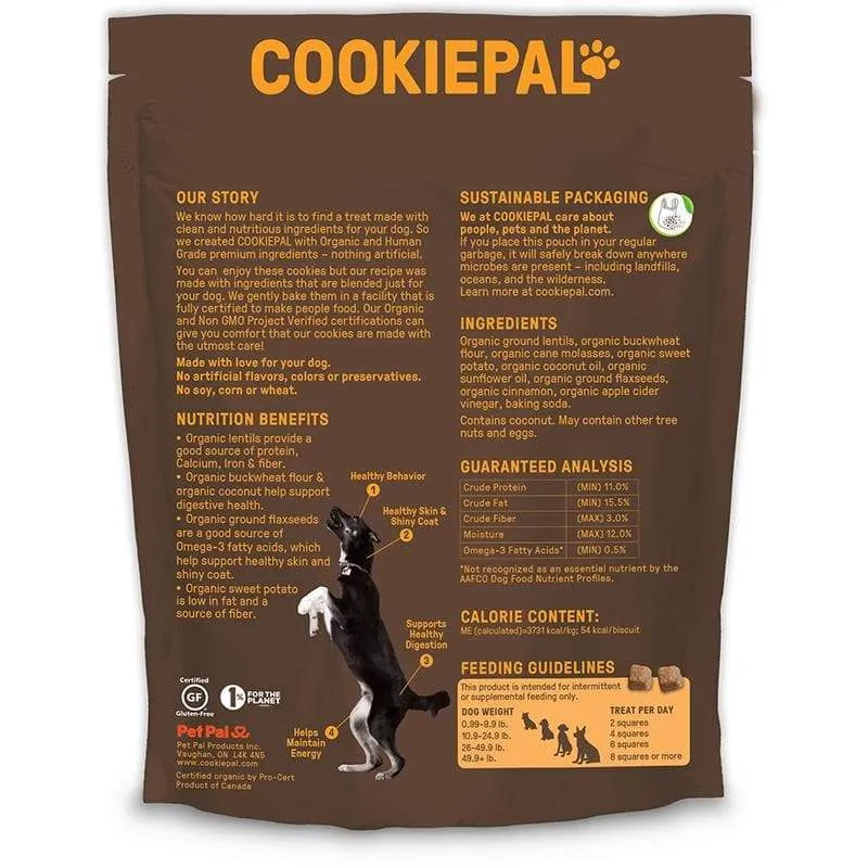 Cookie Pal - Sweet Potato Flaxseed Dog Biscuits, 10oz