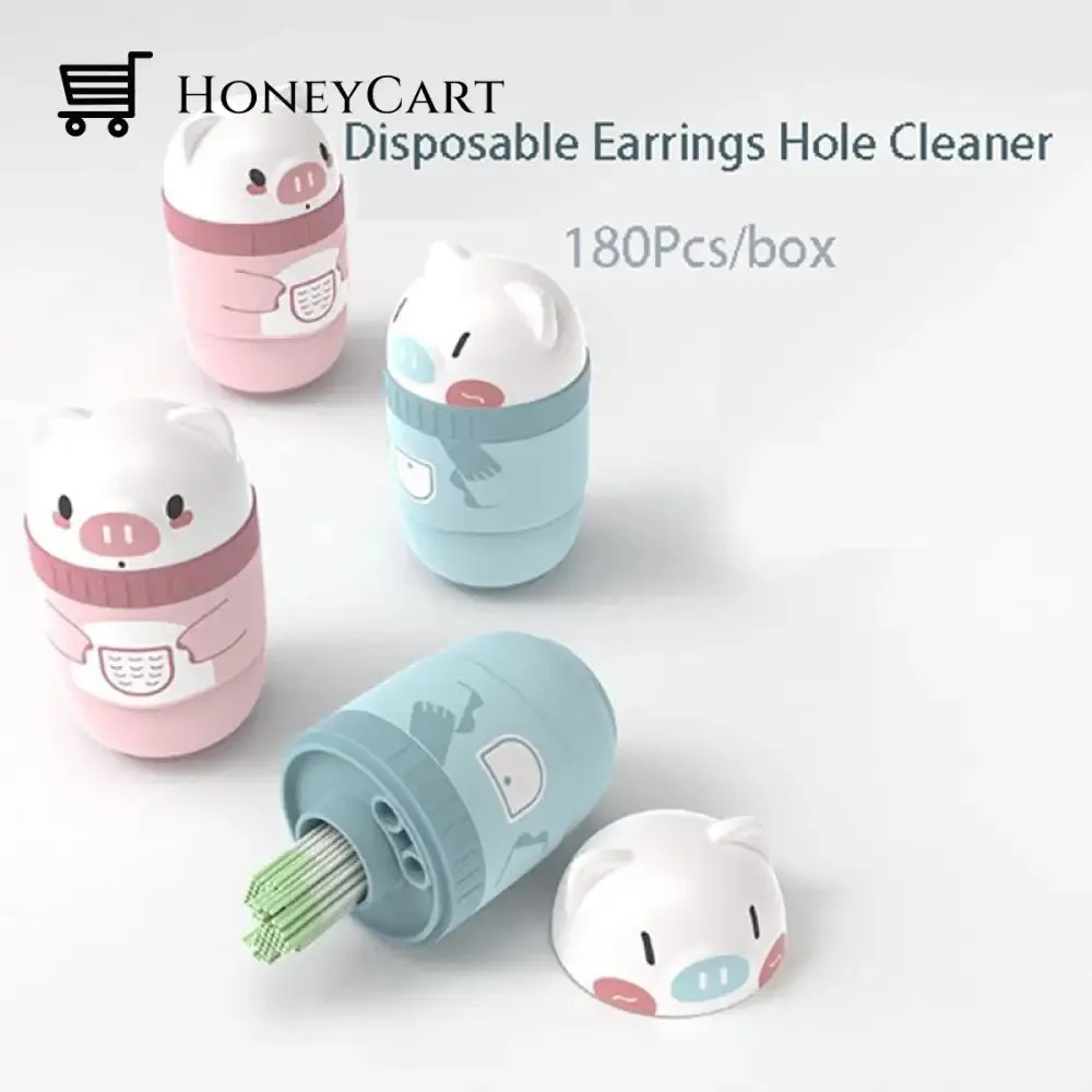 Disposable Earrings Hole Cleaning Set