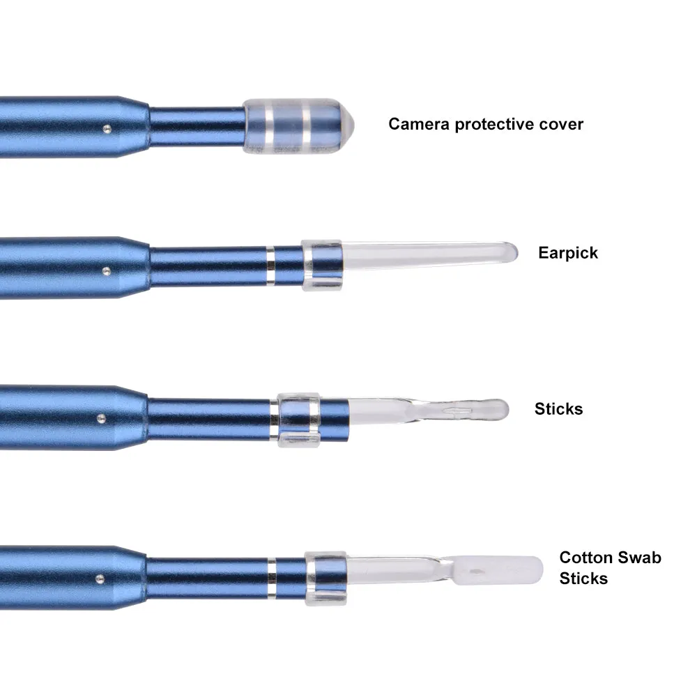 Ear Cleaning Earpick Otoscope 1.3 MP Endoscope With 3 Types USB Connectivity