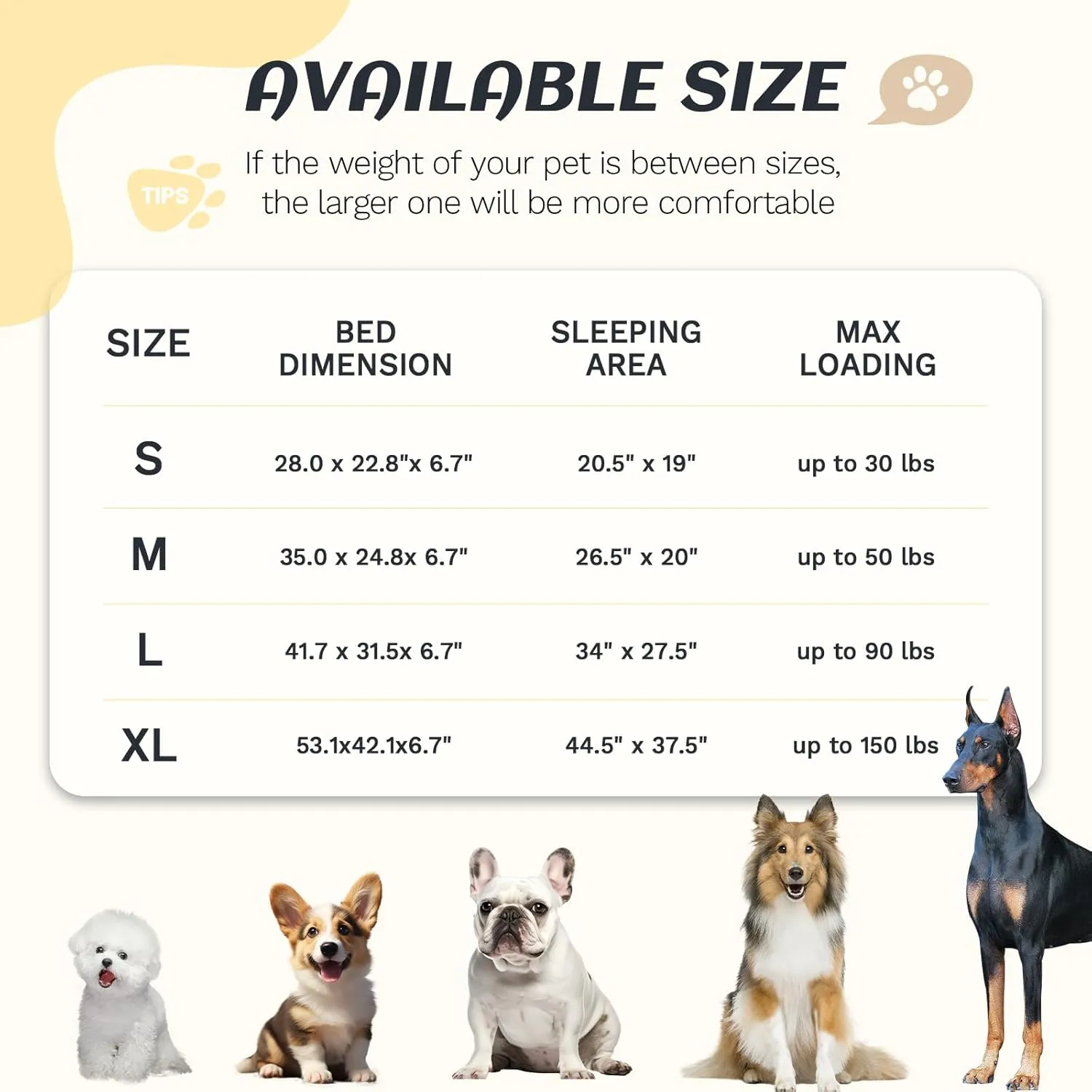 Extra Large Dog Bed Orthopedic with Bolster Sides Removable Egg-Crate Foam Waterproof Liner Pet Bed Sofa Couch with Removable Washable Cover Non-Slip Bottom, Dark Gray