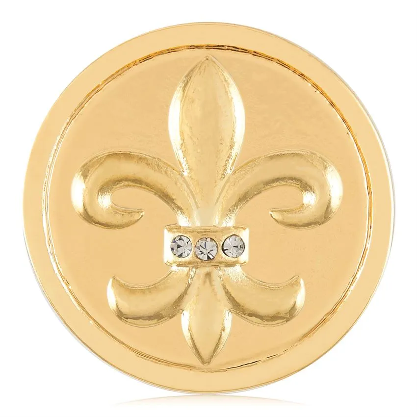 Gold Fleur de Lis - Final Sale