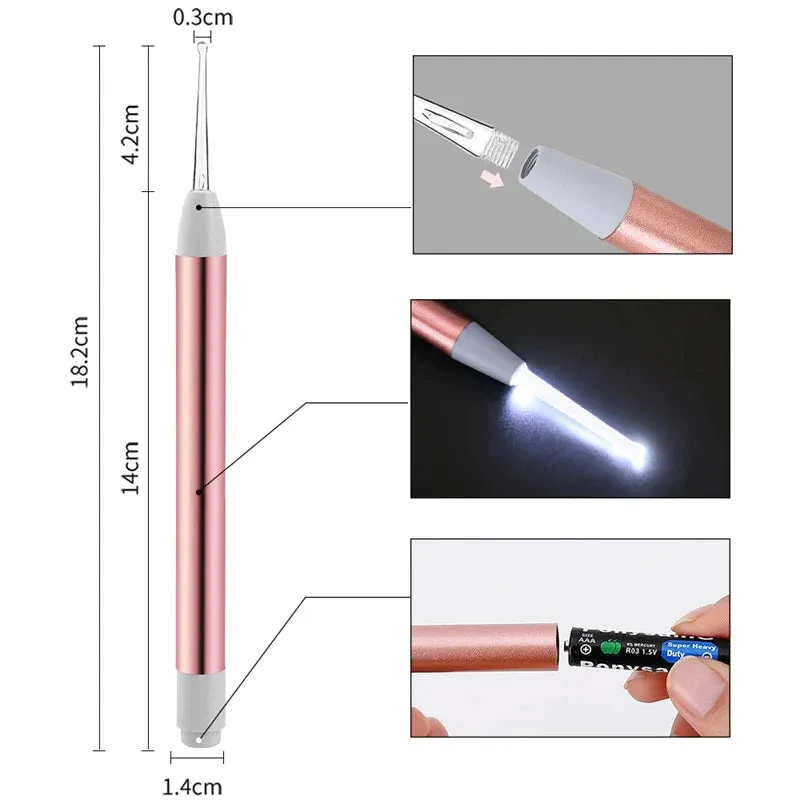 LED Flash Light Ear Cleaner