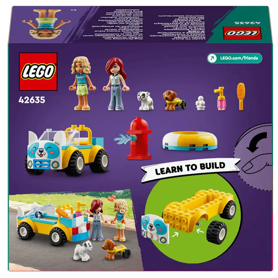 Lego Friends Dog-Grooming Car Vehicle Playset