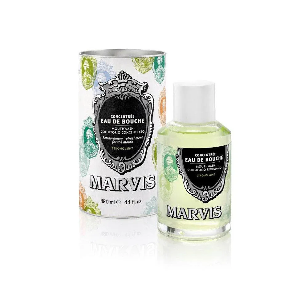 Marvis Concentrated Strong Mint Mouthwash (120ml)