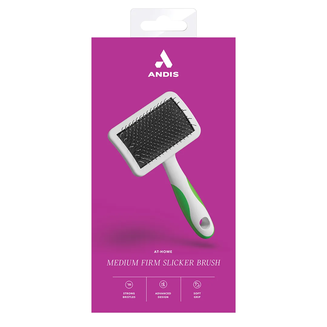 Medium Firm Slicker Brush by Andis