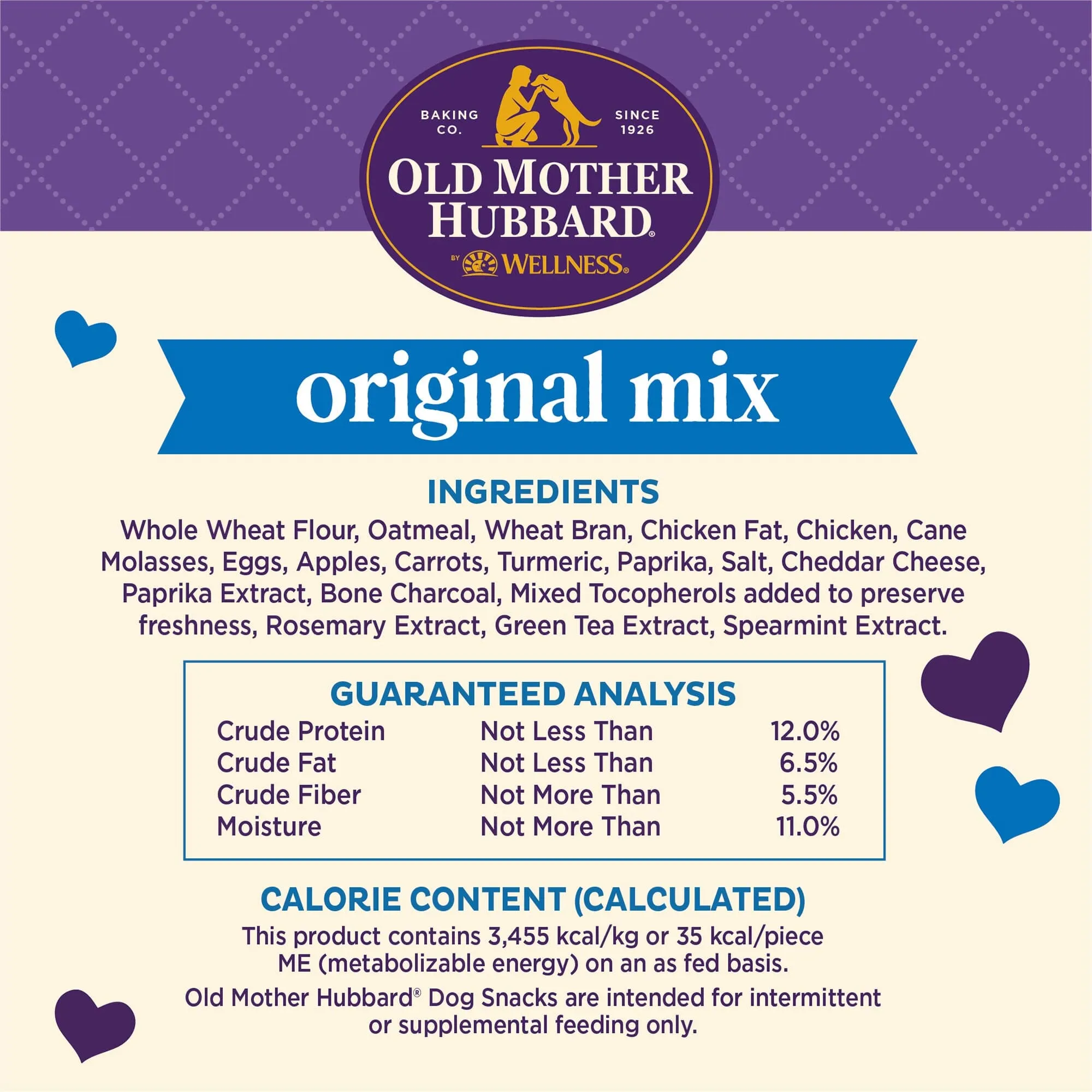 Old Mother Hubbard Crunchy Classic Natural Original Dog Biscuits