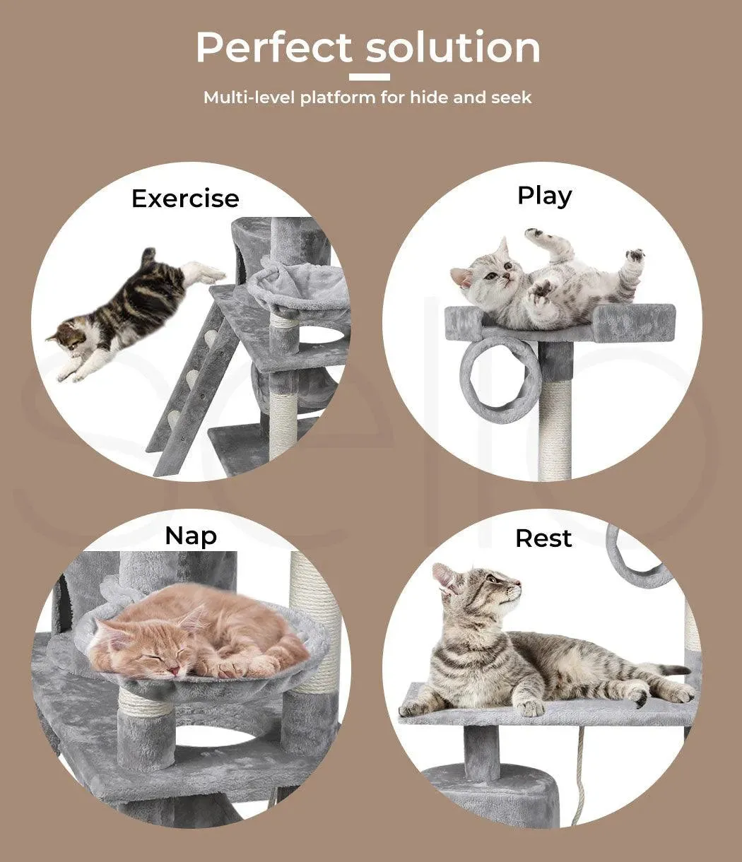 Pawz Cat Tree Scratching Post Multi Level