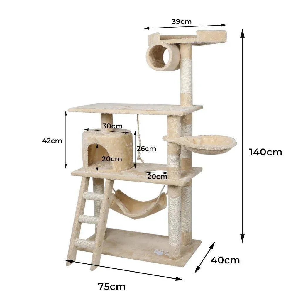 Pawz Cat Tree Scratching Post Multi Level