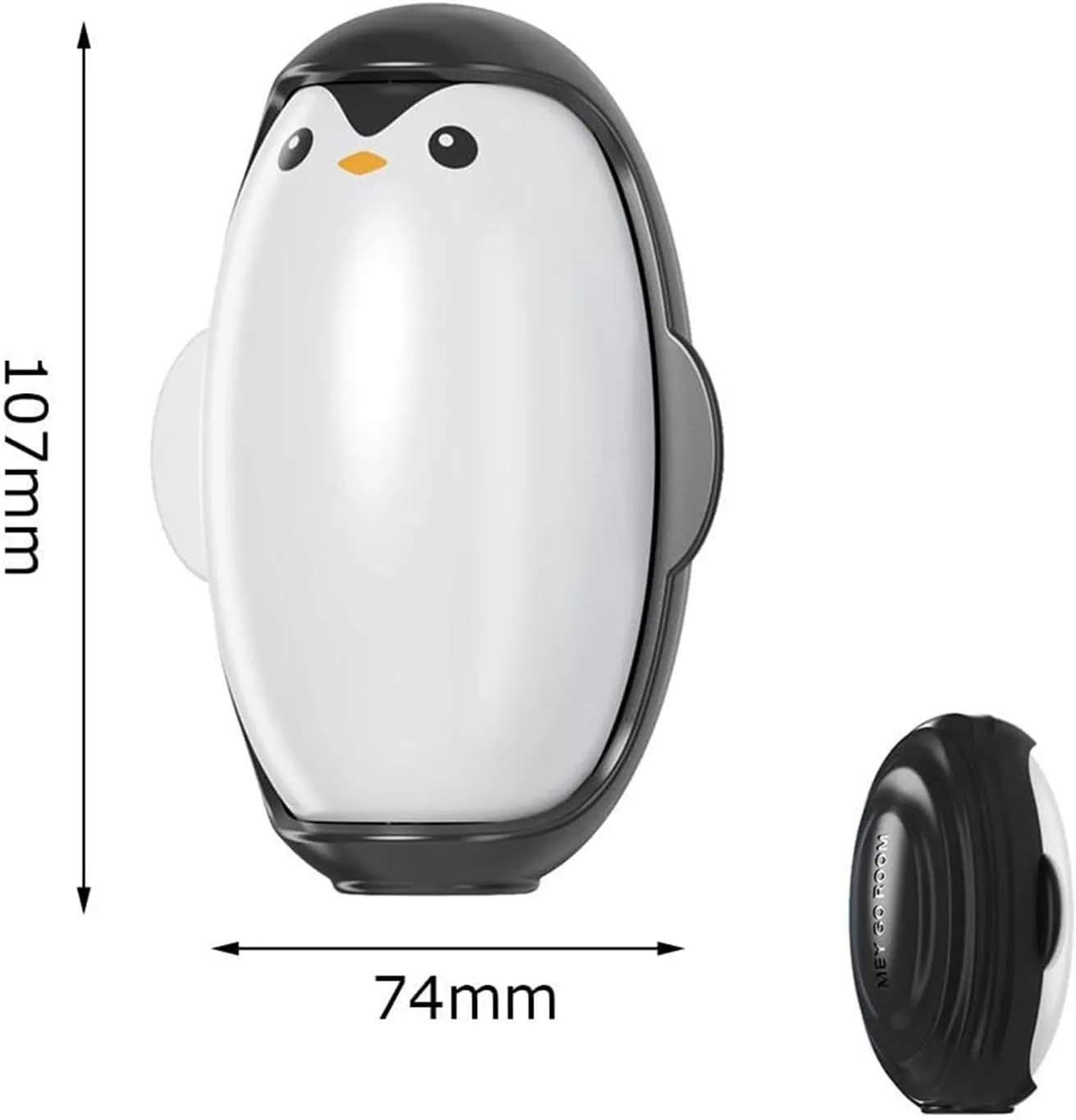 Penguin Hair Sticky, Reusable Sticky Roller, Reusable Lint Roller Ball, Lint Roller Ball, Portable Mini Washable Lint Roller Portable Lint Remover for Clothes Furniture Dog Cat Hair