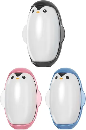 Penguin Hair Sticky, Reusable Sticky Roller, Reusable Lint Roller Ball, Lint Roller Ball, Portable Mini Washable Lint Roller Portable Lint Remover for Clothes Furniture Dog Cat Hair