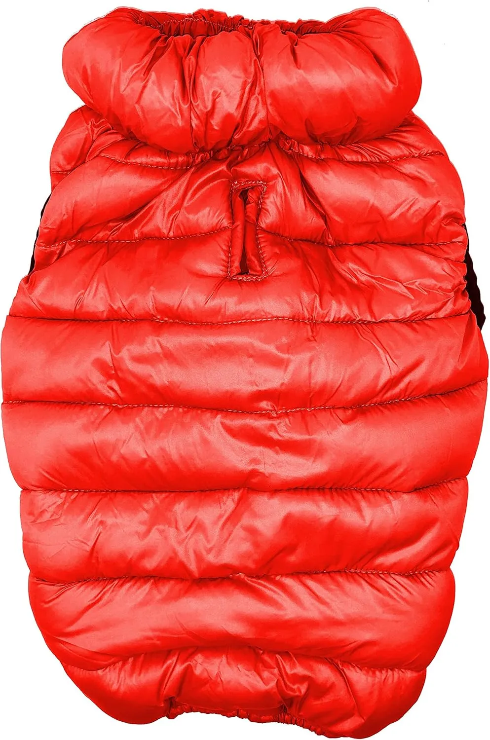 Pet Life Pursuit Quilted Ultra-Plush Thermal Dog Jacket, SM, Red