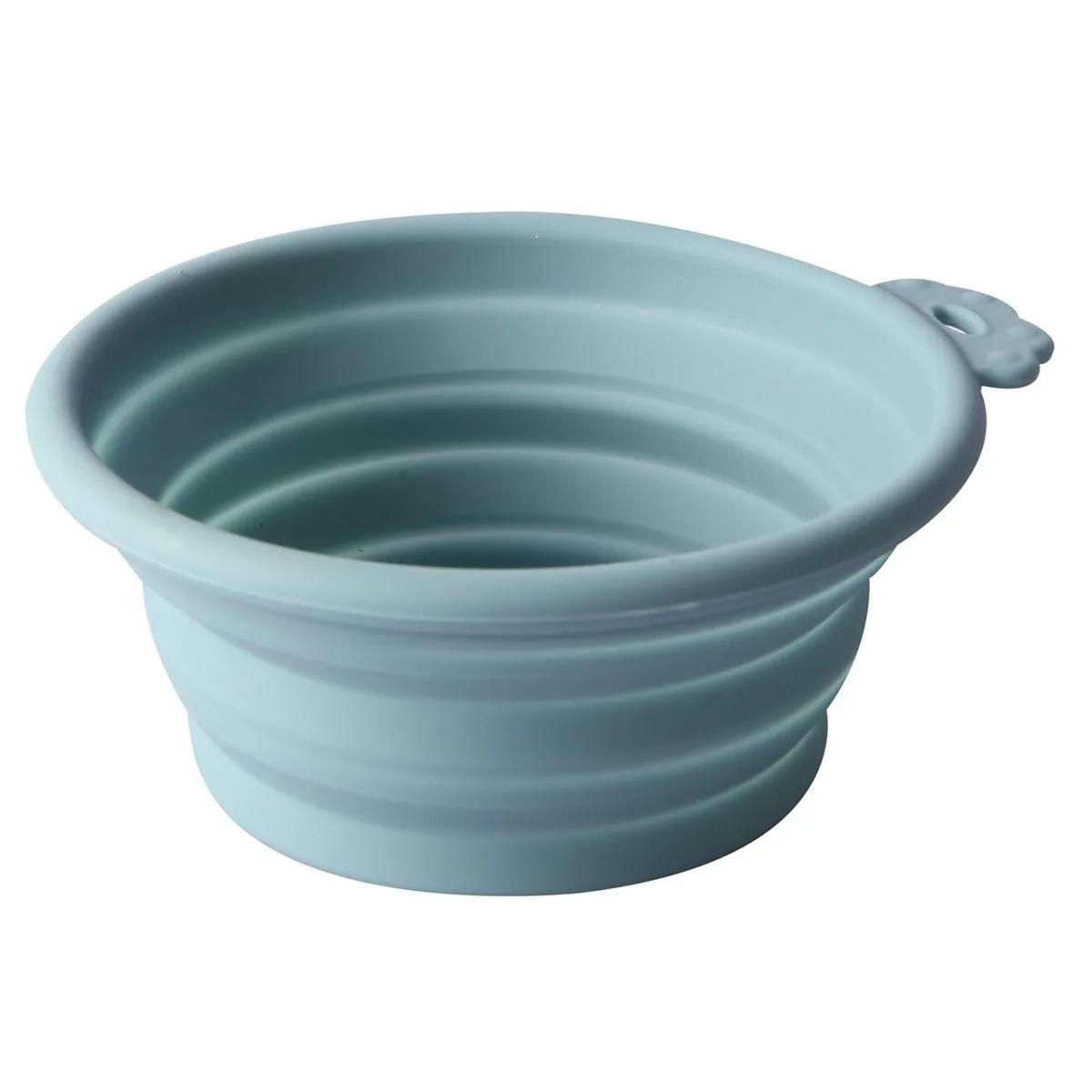 Pet One Travel Dog Bowl Blue Stone