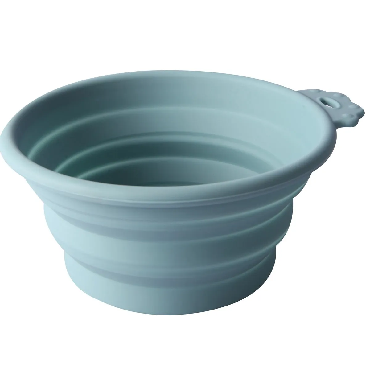 Pet One Travel Dog Bowl Blue Stone