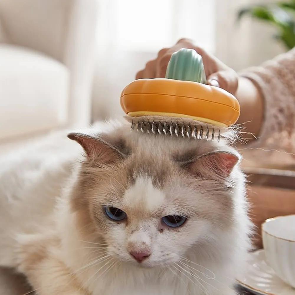 Pumpkin Pop Pet Brush