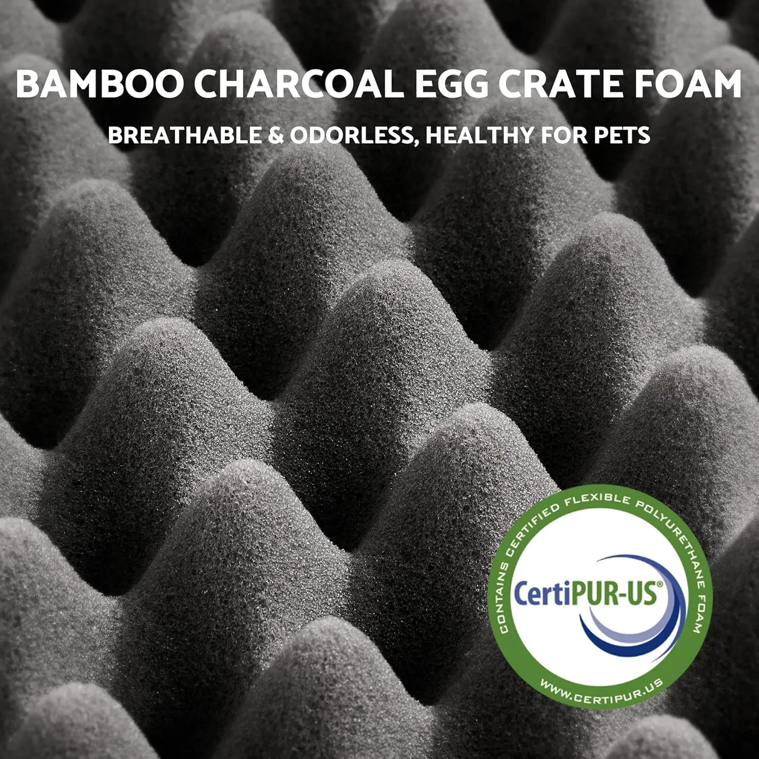 Puppy Bed for Small and Medium Dogs & Cats, Waterproof Lining for Indoor, Outdoor, and in-Car Use, Removable Washable Cover with Zipper (28" x 23" x 7", Up to 50LBs)
