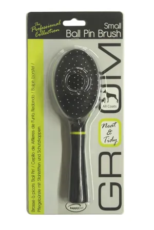 "Groom" Small Ball Pin Brush for Dogs