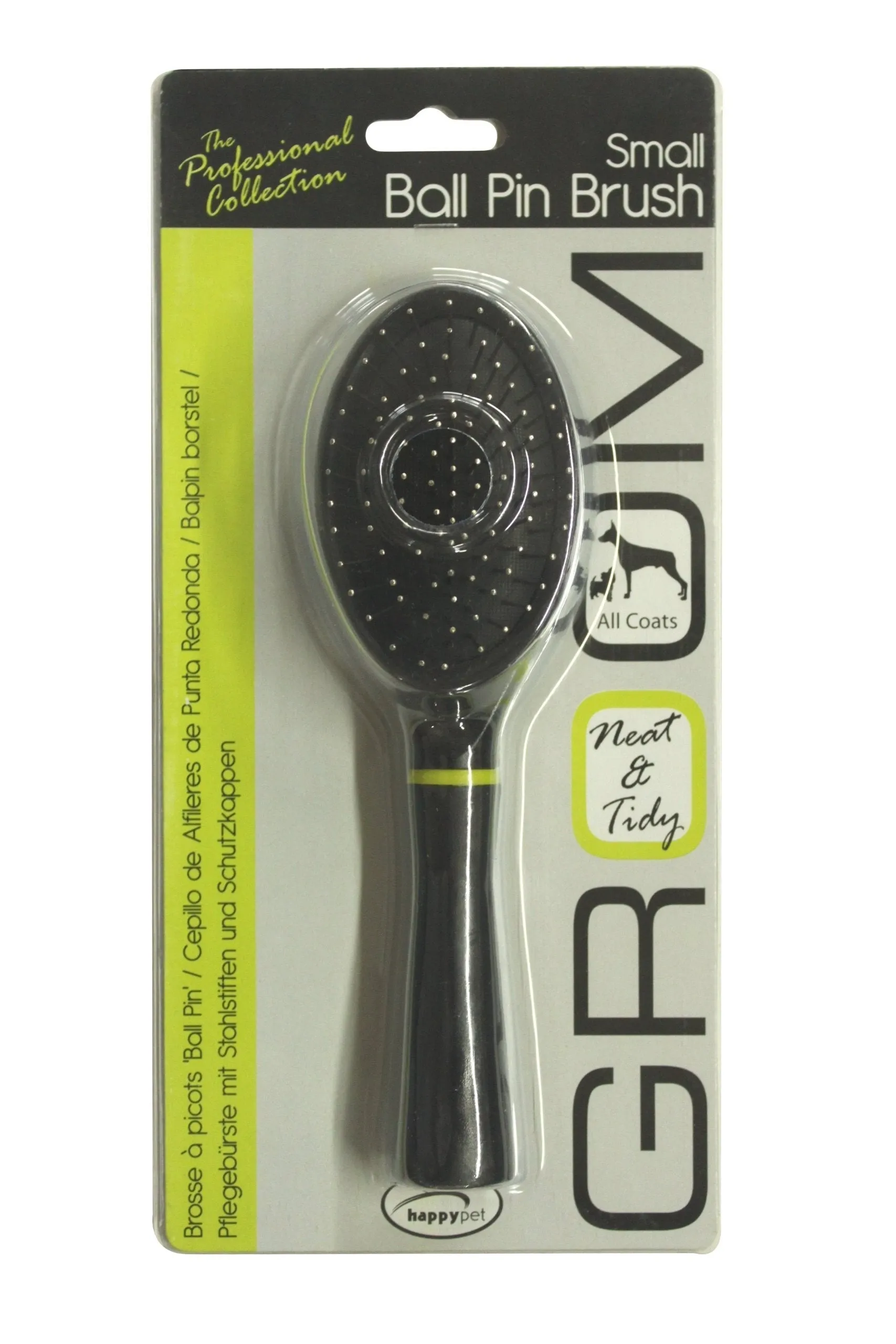 "Groom" Small Ball Pin Brush for Dogs