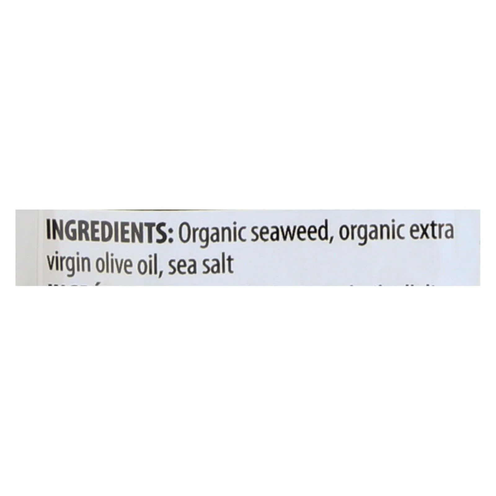 Seasnax Organic Classic Single 0.36 Oz., 5 Full Sheets (Case of 12)