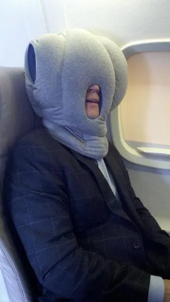 SOFT PROTECTIVE OSTRICH PILLOW