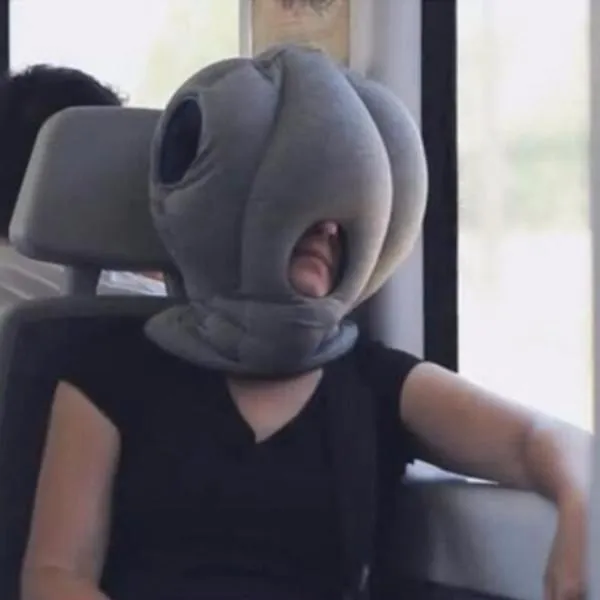 SOFT PROTECTIVE OSTRICH PILLOW