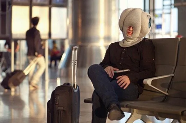 SOFT PROTECTIVE OSTRICH PILLOW