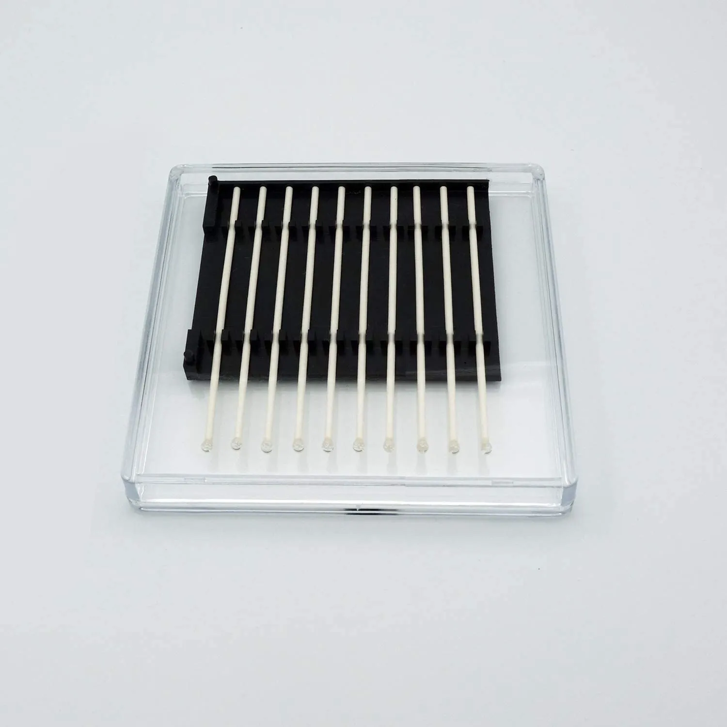 Sticky Pen Silicone Gel Stick (ESD-Safe 2.5 mm/0.1 inch Round Head, 100 Swabs) Sticky Swab Gel for Camera Sensor, Electronics, Semiconductors, etc. (GSP-100)