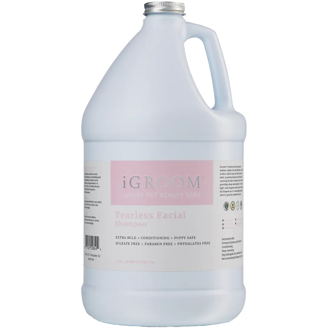 Tearless Facial Shampoo Gallon by iGroom