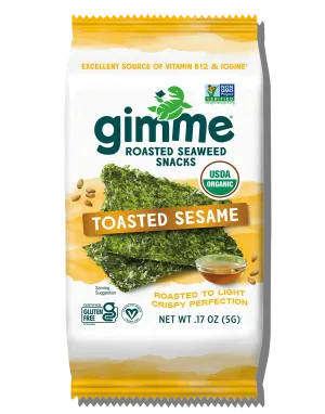 Toasted Sesame Seaweed Snacks - .17oz (6 Pack)