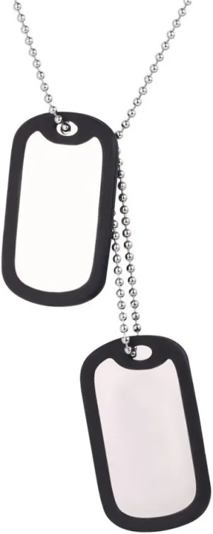 U7 Custom Photo Necklace for Men Women, Stainless Steel Black Gold Color Dog Tag - Personalized Text Engraved Memory Heart/Round Square Shaped Picture Pendant Necklaces Lover Gift Mothers Fathers Day