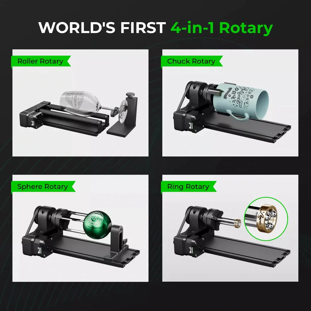 xTool RA2 Pro 4-in-1 Rotary for Laser Engraver