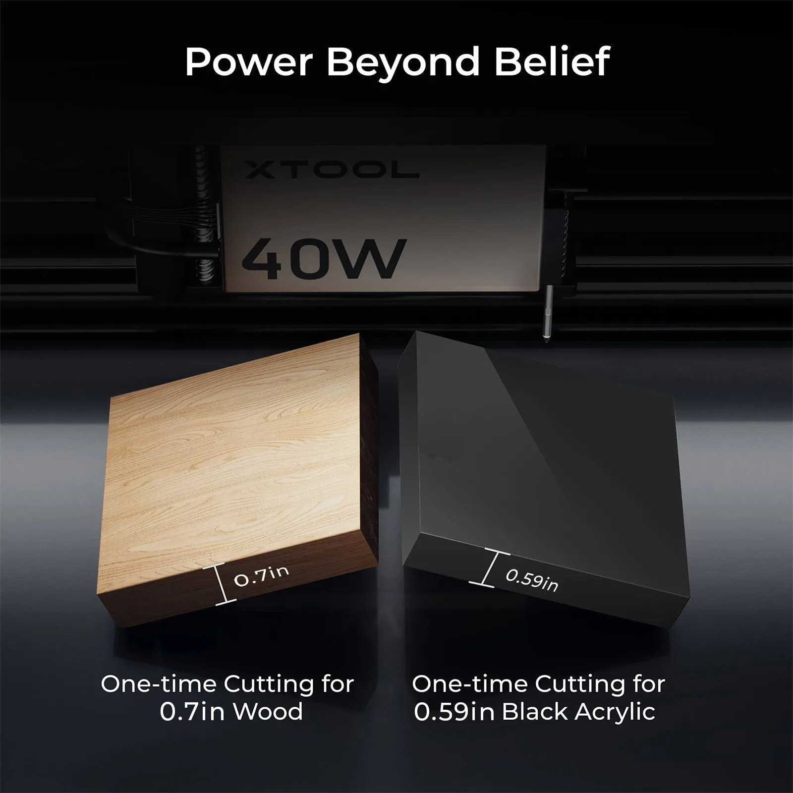 xTool S1 Desktop Diode Laser Cutter